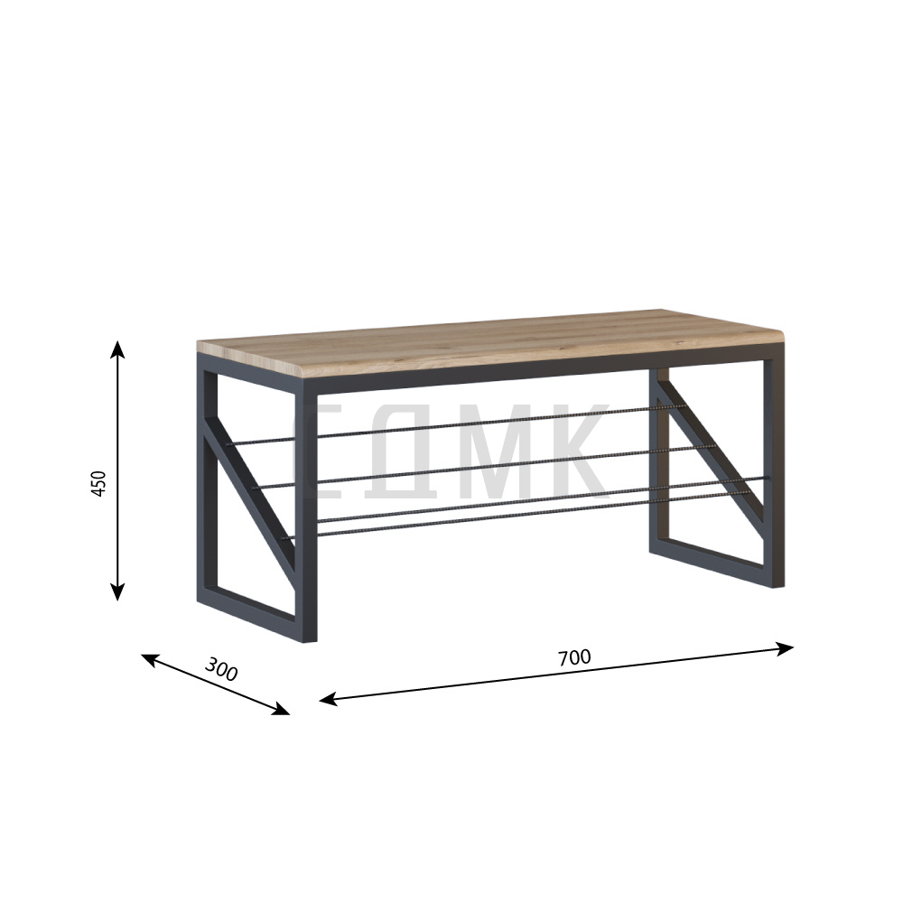 Банкетка Харпер