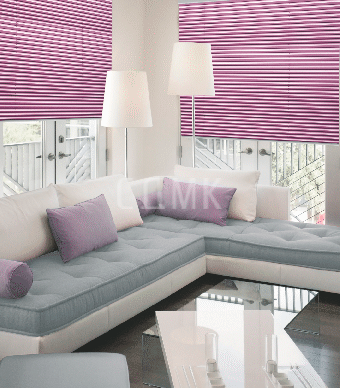 Плиссе Металлик БО 4284 лиловый